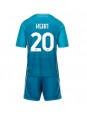 Billige Fiorentina Moise Kean #20 Tredjedraktsett Barn 2025-26 Kortermet (+ Korte bukser)